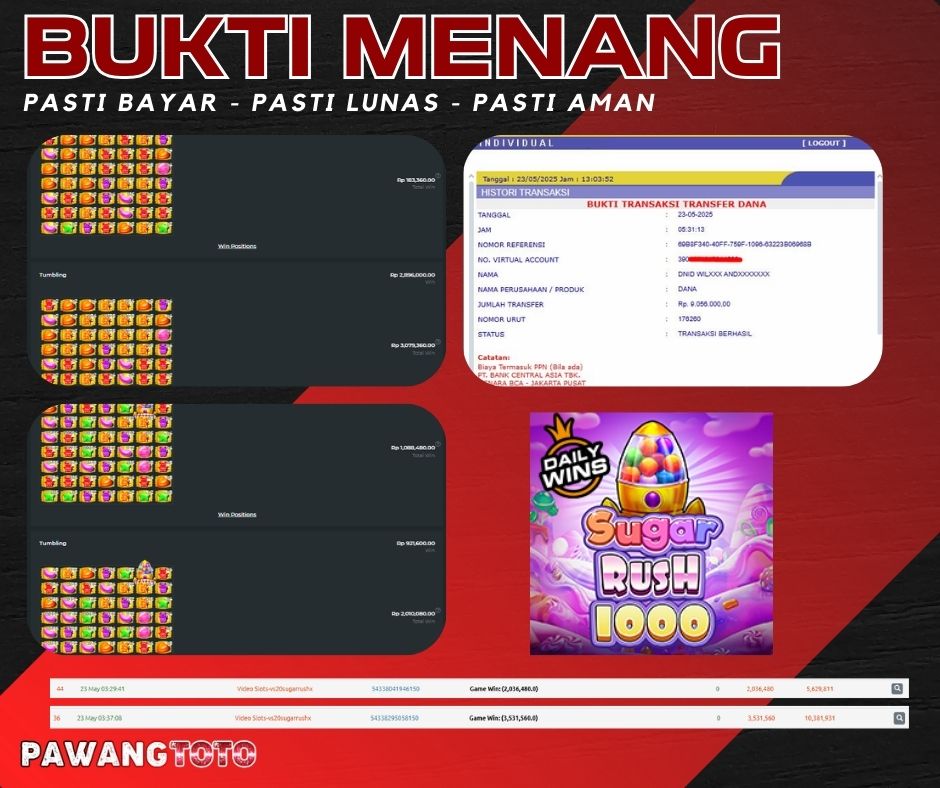 Bukti Jackpot